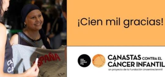 Imágen de la noticia - Club Deportivo Cantolagua Baloncesto suma 1.000 E a la lucha contra el cáncer.