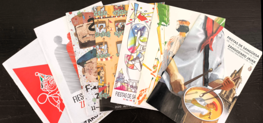 Imágen de la noticia - Elegidos los carteles finalistas del concurso de carteles de las Fiestas Patronales de Sangüesa-Zangoza 2026