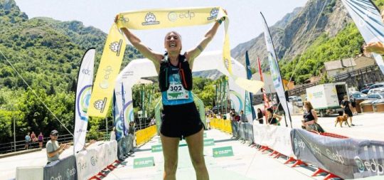 Imágen de la noticia - Izaskun Olleta Sánchez vence en Somiedo en la modalidad MDS en féminas